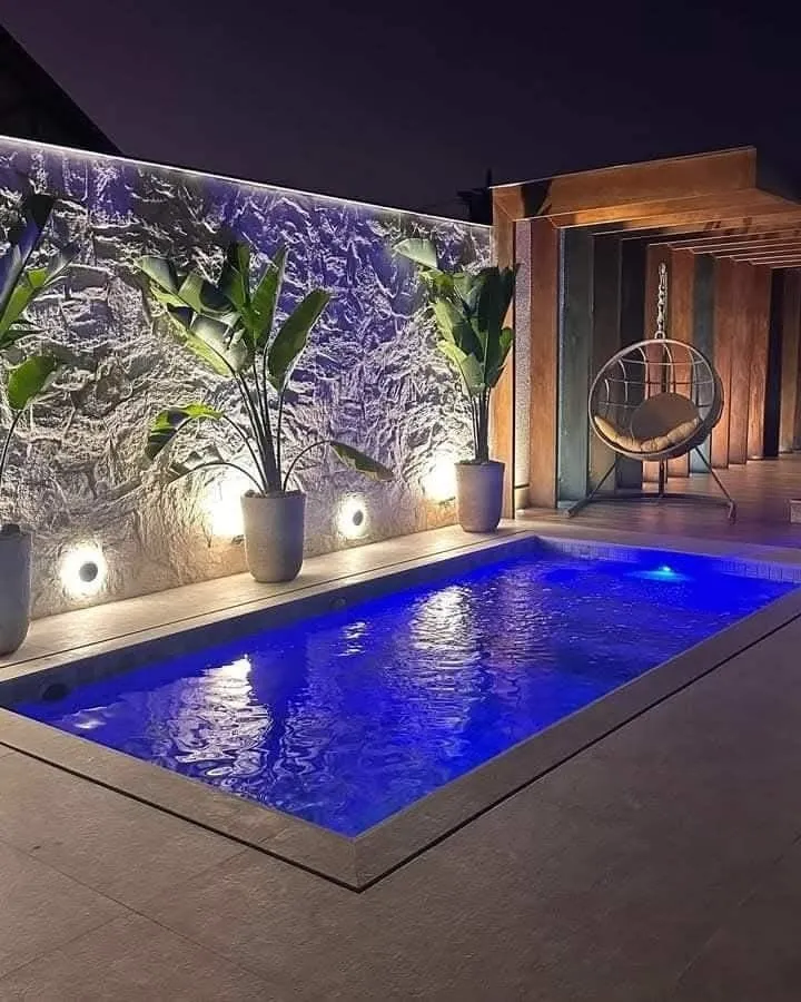 مظلات تغطية مسابح بديل الخشب حي الصحافة الرياض