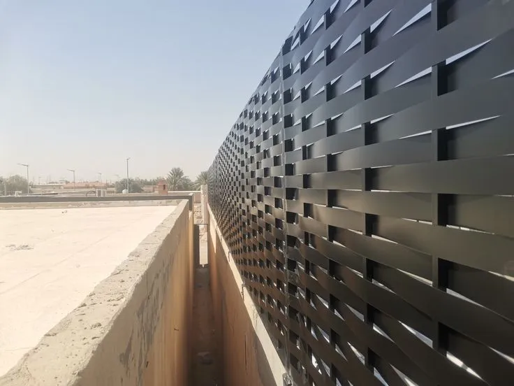 سواتر مجدول حديد