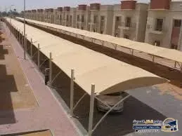 أحدث أشكال مظلات المواقف المودرن للعمائر والشركات الرياض - تنفيذ فوري وسريع